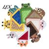 Textured Sensory Tile 1/8Pcs Kids Animal Theme Mat, Tactile Wall Panel Tile, Baby Touch Feel Mat And Activity for Preschool Playroom Classroom