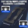 New Multi Tool Blade Dual Mode Oscillating Saw Blade Paint Cement Scraper Wood Nail Metal Cutter Quick Release Saw Blade 100mm