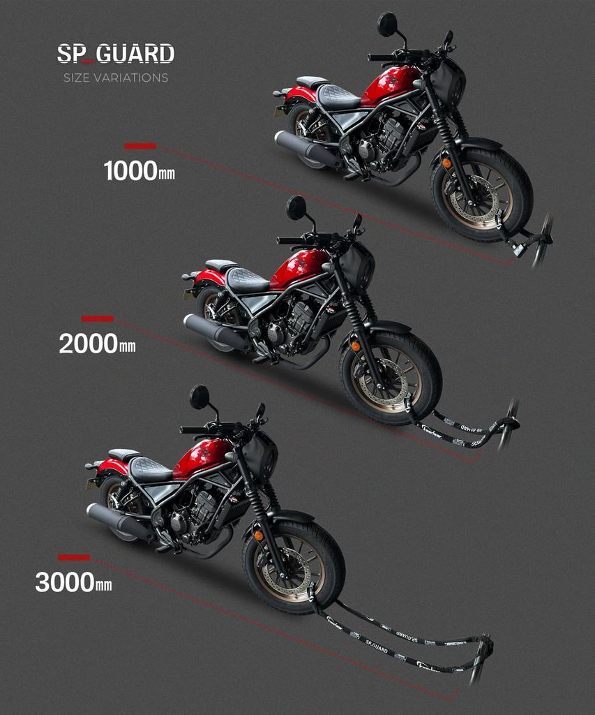 Kaedear Bike Lock Chain Lock Key Security Lock Square Chain Length 1000mm Diameter 8mm Heavy Duty SP Cylinder Tensile Strength 2T Opposed Ball Key