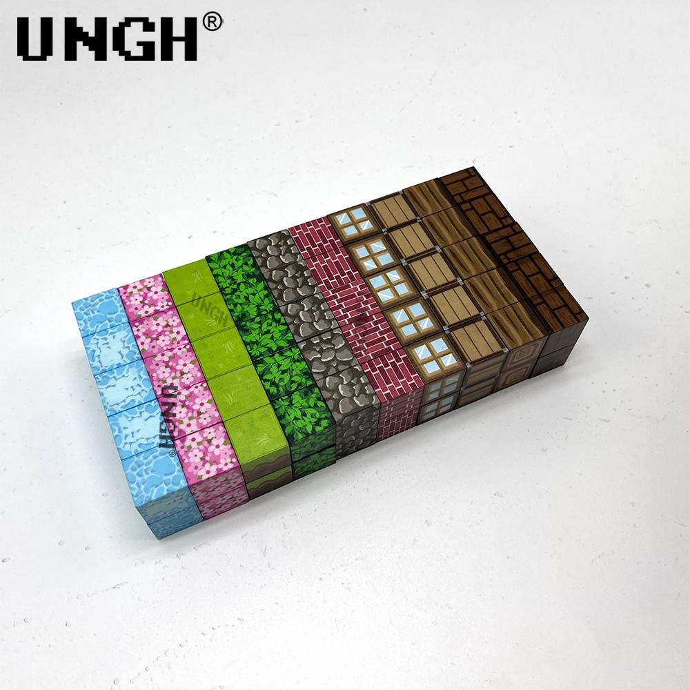 UNGH 50-200 KS Magnetické kostky Stavebnice Magnetické puzzle Hračka Stavebnice STEM Konstrukce DIY Vzdělávací hračka Dárky