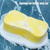 Waxing Sponge Quick Clean Honeycomb Car Yellow Sponge Block Auto Washing Polishing Detailing Sponge Car Household Wash Sponges