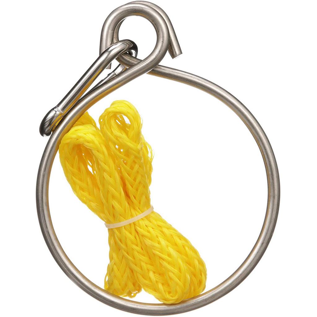 Boat Sailing Anchors Rings Set Quick Installation Stainless Marine Anchors Retrieving System Rings and Rope Marine Accessory