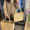 EVA Candy Color Large Capacity Beach Tote Bag
