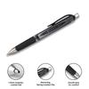Uni-ball Gel Impact RT UMN-152S 1.0mm Retractable Rollerball Pen Black Ink Pack of 3 for Office Home & School