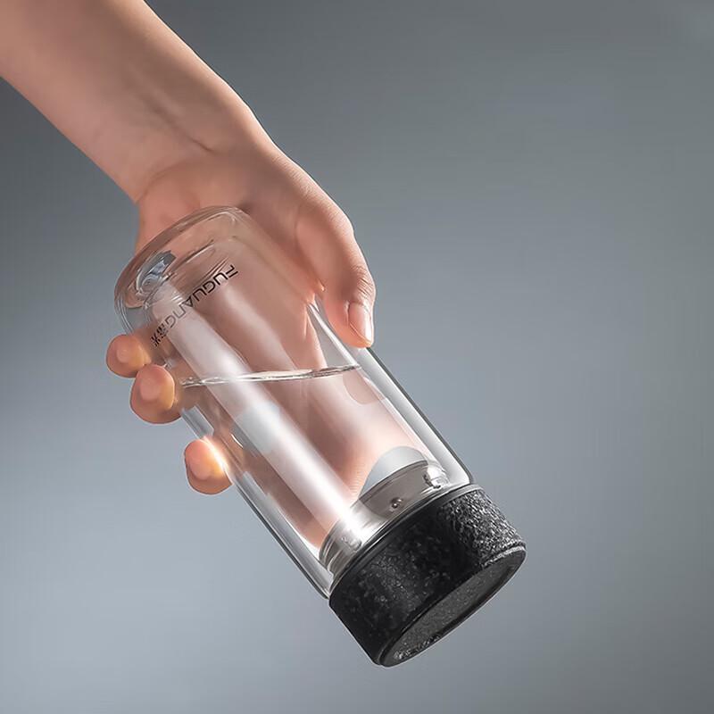 Fuguan Yiqing Classic Business Double-Layer Glass Cup