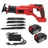 2400W Cordless Electric Reciprocating Saw Brushless Electric Saw Metal Woodworking Tools For Makita 18V Battery