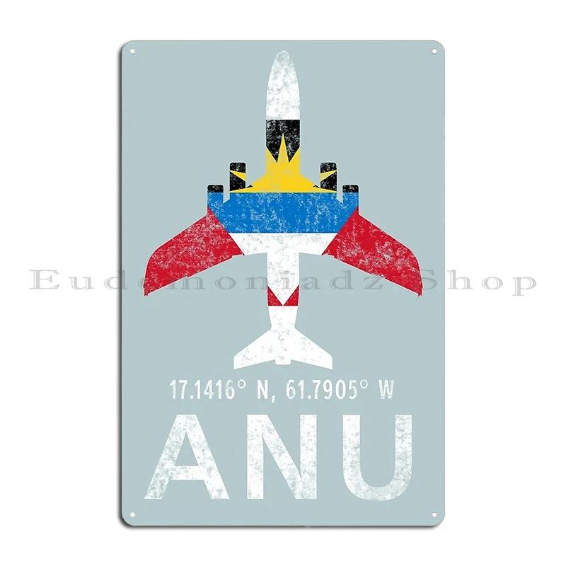 Maho beach Saint Maarten March Air Reserve Base Metal Plaque PaintingPrinting Plaques Pub Plates Wall Decor Tin Sign Poster 20x30cm(7.8x11.8inch)
