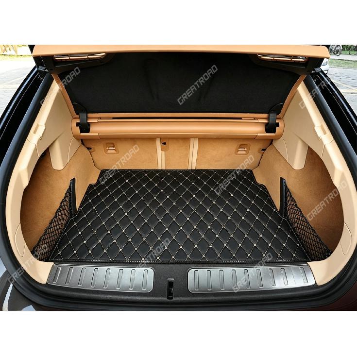Car Trunk Mat for Porsche Panamera 2010 2011 2012 2013 2014 2015 2016 Cargo Liner Carpet Interior Parts Accessories Cover