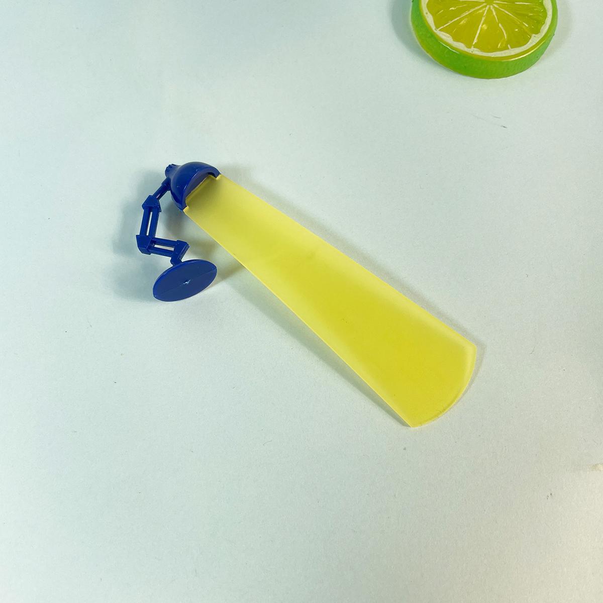 

1 шт. креативная настольная лампа в форме 3D пластиковых закладок, имитация света, подсветка, прозрачная доска для чтения, подарки для учеников и учителей синий