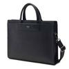Black Leather Crossbody Document Bag Dbba5e333bk
