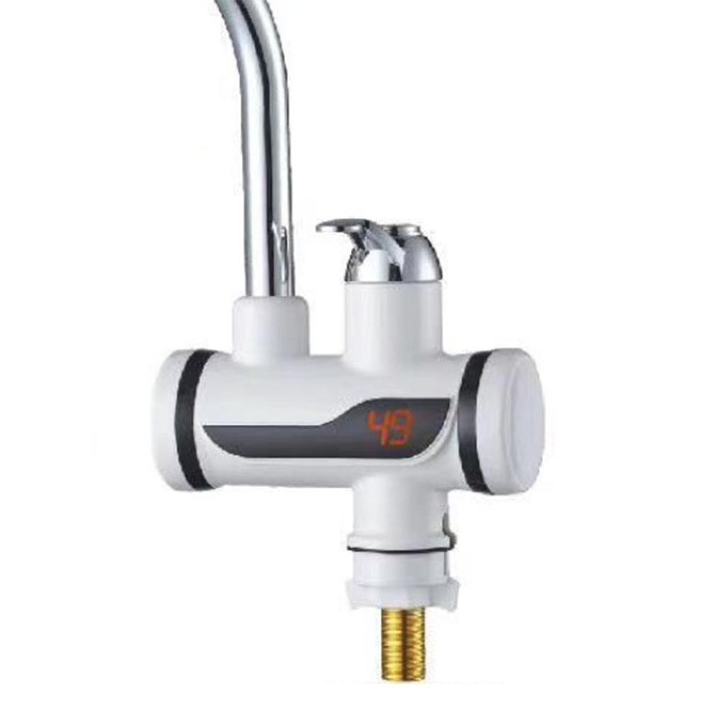 3000W Bathroom Hot Water Faucet Cold Hot Dual Use Electric Heating Water Tap Faucet