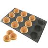 Perforated Hamburger Molds, Non Stick Baking Sheets, Silicone Bun Bread Forms, Muffin Pan Tray