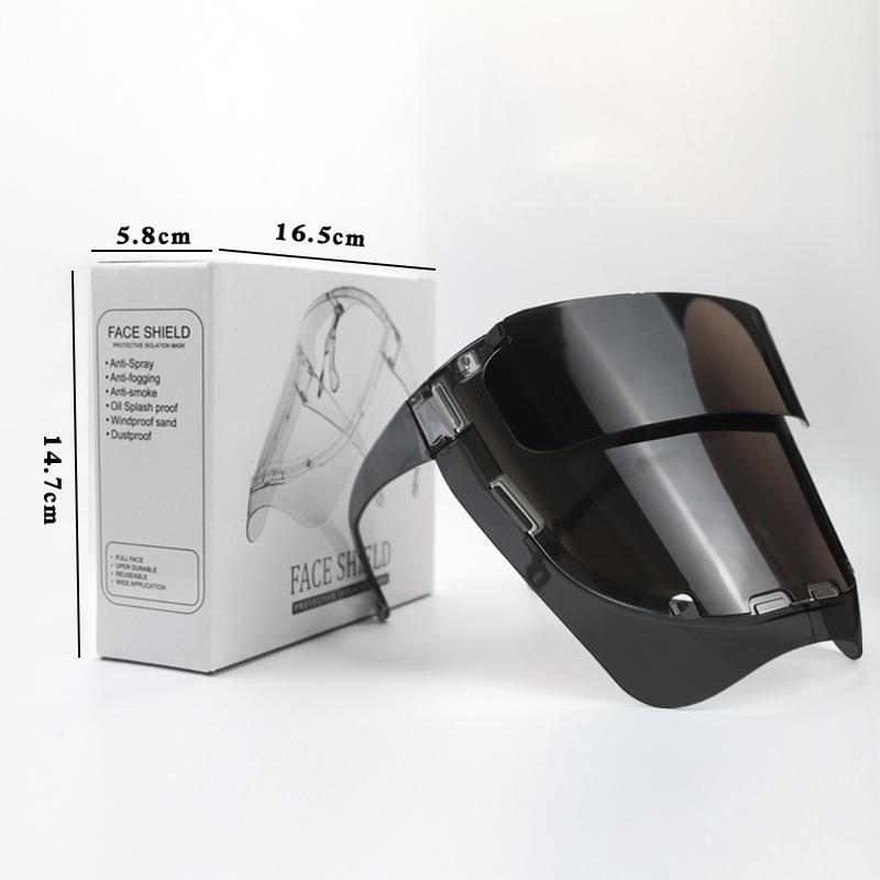 Welding mask for welders, full-face transparent, lightweight, anti-glare, argon arc welding protective mask, head-mounted eye protection Black welding mask(Smal