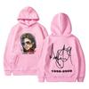 Felpa con Cappuccio Grafica Classica Vintage Michajackson Re del Pop Uomo Donna Moda Retro Rock Streetwear Uomo Hip Hop Felpe Oversize