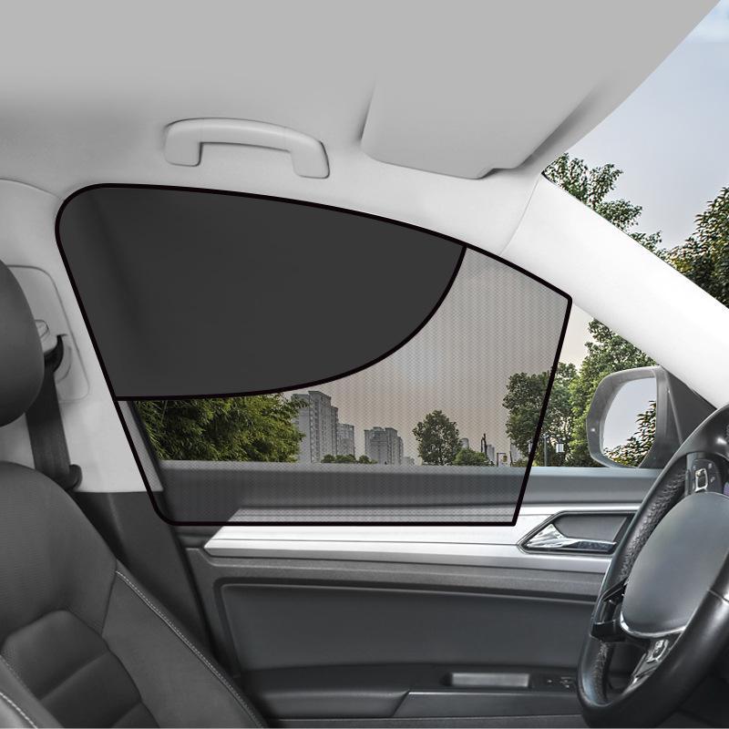 

Магнітна шторка на бічне вікно автомобіля: Приватність, захист від УФ-випромінювання та теплоізоляція Passenger Side Curved (Black) 1 Piece