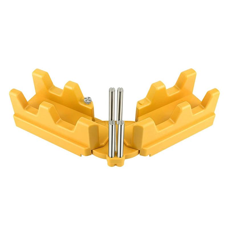 

2025 Trend Mitre Measuring Cutting Clamp Measuring And Sawing Mitre Angles Cutting Tool For Miter Saw Protractor жёлтый