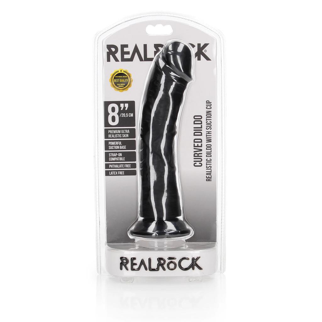 RealRock - Realistic dildo with suction cup 20.5 cm