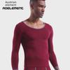 Men's V-Neck Thin Cotton Sweater - Slim, Warm Long-Sleeve Top for Autumn