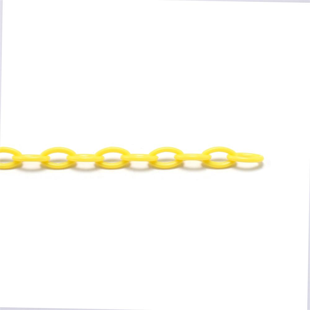 10pcs 50cm Colorful Acrylic Plastic Lobster Clasp Hook Link Chain For DIY Keychain Necklace Jewelry Making Connecter Accessories