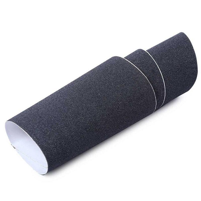 Longboarding Skateboard Sandpaper Deck Grip Tape Black Attachment Road