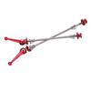 1 Pair   Hub Quick Release Poles Bike Front Rear   Alloy Axle Skewer Lever