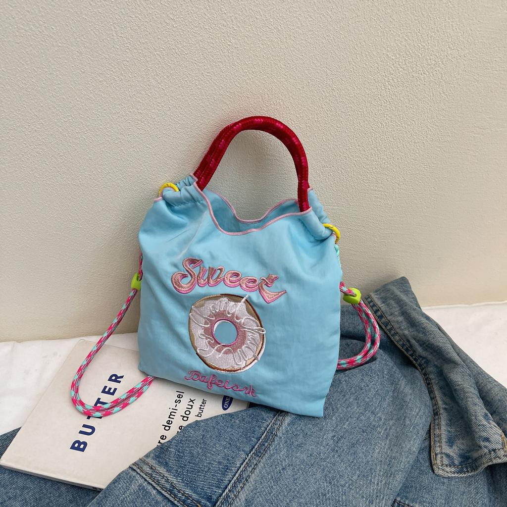 Natial Style Fashi Embroderied Women Bag 2026 Newest Urban Simple Fashi Shopping Bag Single Shoulder Fabrics Bag