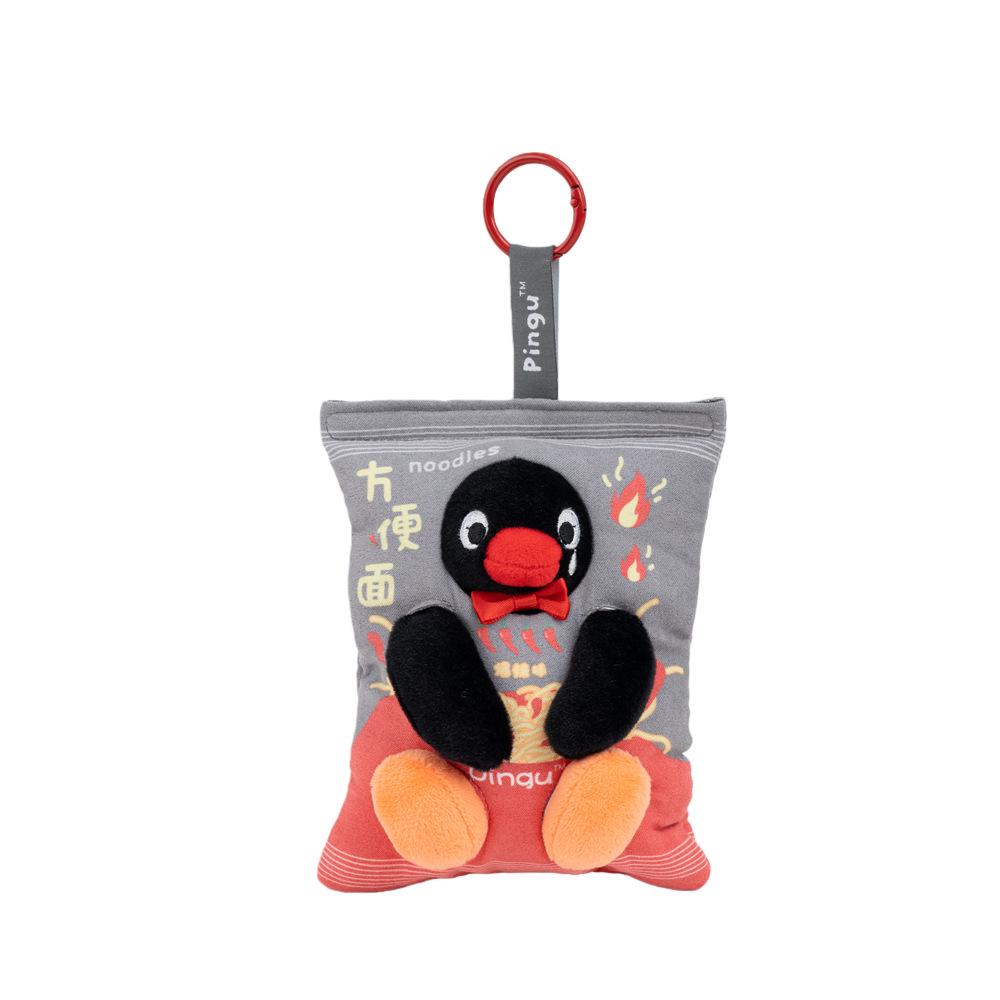 Pingu & Pinga Plush Doll Keychain – Cute Bag Charm and Backpack Accessory