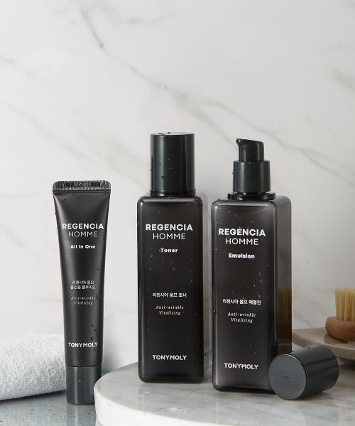 Regencia Homme Skincare Set [Toner + Emulsion + All-in-One]