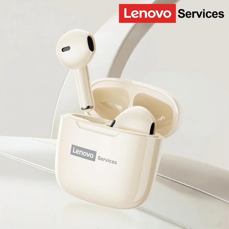 Original Lenovo LE201 Wireless Headphones Bluetooth 6.0 Earbuds ENC Call Noise Cancellation Ultra Long Latency Surround Sound Earphones