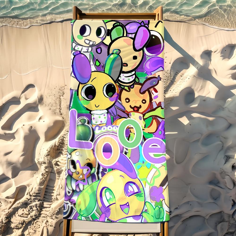 Game Dandys World Towel Beach Towel Travel Lightweight Skin Friendly for Pool Beach Camping Cruise Summer