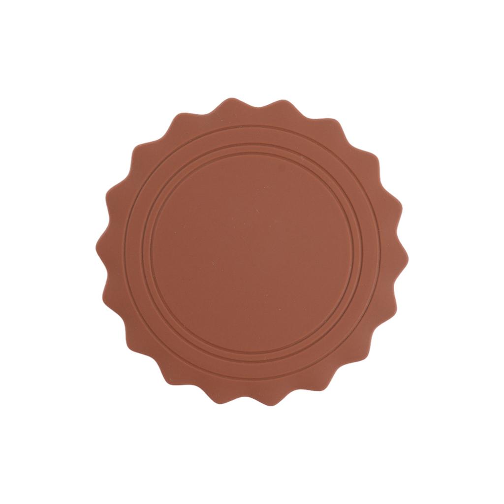 Silicone Tea Cup Mat Bowl Mat Dining Table Insulation Mat Vegetable Dish Mat Home Dining Mat High-end Anti Scalding Clay Pot Mat