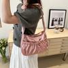 Stylish Retro Shoulder Bag For Women In Trendy Black White Pink And Gold Colors