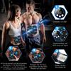EMS Abdominal Fitness Equipment Set with 8 Abdominal Training Modes and 29 Intensity Home Exercise Lazy Fitness Equipment