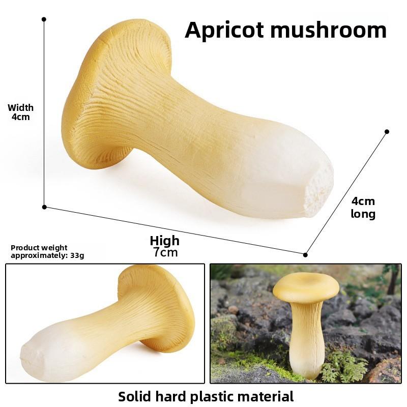 Muscaria Plastic Amanita Mushroom Model For Kids Learning And Landscape Decor