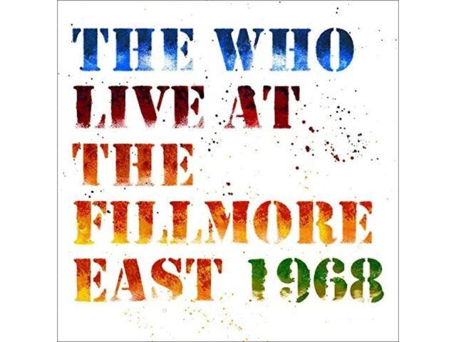 

ТОЛЬКО В ЯПОНИИ 2 SHM CD THE WHO Live At The Fillmore East 1968 DIGIPAK UICY-15727