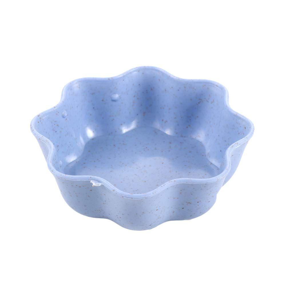 Smooth Edge Wheat Straw+PP Material Fall Resistant Appetizer Plates Seasoning Dish Tableware Kitchen Supplies Mini Bowls