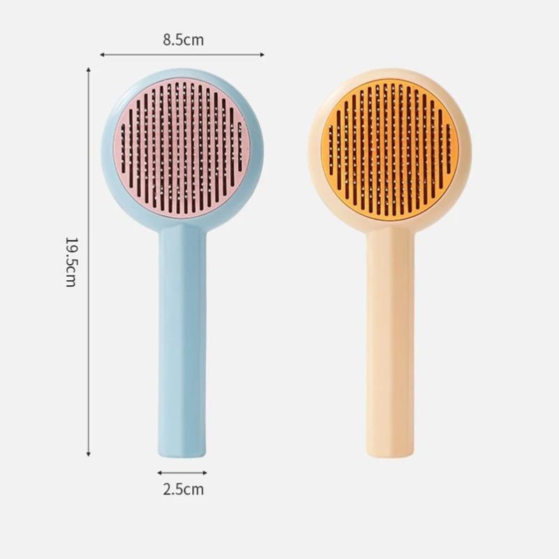 Pet Grooming Brush Cat Detangler Brush Gentle Detangler Comb Pet Grooming Supplies For Cat Bunny Hamster Puppy