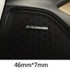 4pcs Alloy Car Stereo Emblem Decals Sound Audio Sticker for Volkswagen VW Beetle BORA GOLF JETTA PASSAT Polo SR32 TOUAREG TOURAN 46YHS