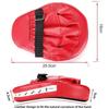 Curved Punching Mitts Boxing Pads Hand Target Training Focus Pads for Kickboxing Muay Thai Martial Art