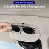 -Car Sunglasses Holder Suede Glasses Case Sunroof Sunglasses Storage Box For BMW 3 5 Series X3 X5 G01 G02 G05 G07 U11 G20 G30 G6