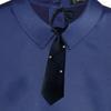 Uniform Black Ties For Janpanese JK Uniform Cosplay Accessory Neckwear jk seifuku Cute Anime Necktie with Pearls