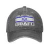 Sommer Machen Sie Israel Wieder Groß Baseballkappe Sonne Atmungsaktiv Gewaschen Hip Hop Hüte Erwachsene Passend Retro Outdoor Sport Baseballkappen