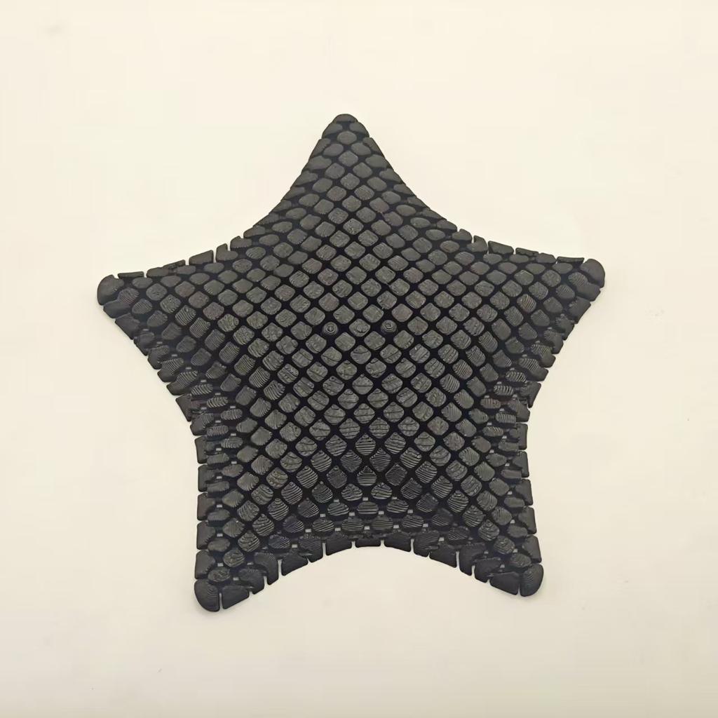 3D Printed Starfish 12cm Ornament Marine Animal Decor Ocean Themed Desk Toy Movable Joints Stress Relief Gift for Home Office
