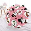 1pc Snowmen Pattern Automatic Folding Umbrella - 8-Rib Automatic Open/Close, Large Canopy Birthday Festival Gift yy251217095