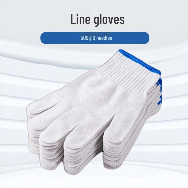 Guli Huang Cotton Work Gloves