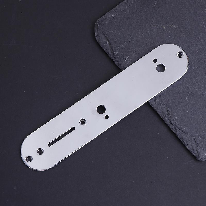 

1Pc Metal Electric Guitar Tl Control Mounting Plate Nickel Chrome Color For Guitar Repair Replace Accessories one size