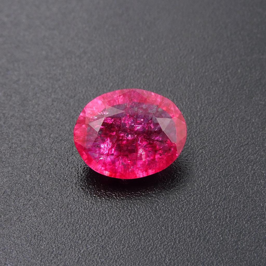 2.9 Ct Natural Pink Sapphire Oval Cut CERTIFIED Loose Gemstone Free Delivery