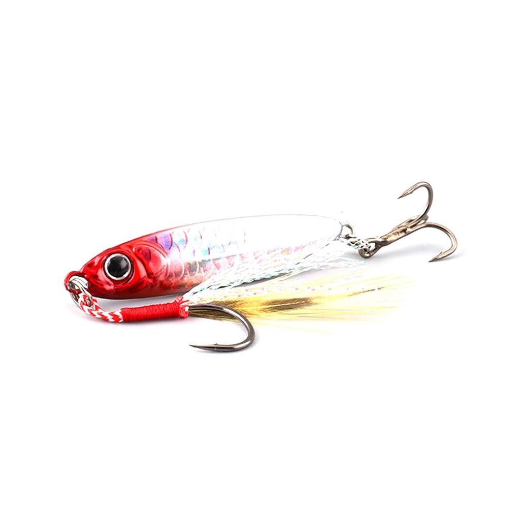 Spotlip Metal Jig Set 6pcs All Season 7g/10g/15g/20g/25g/30g Boat Sea