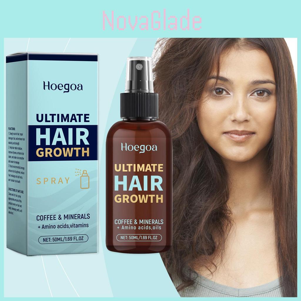 Hoegoa Nourishing Hair Care Essence Spray For Shiny Moisturized Healthy Hair 50ml