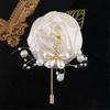 Exquisite Corsage Corsage Artificial Flower for Wedding Bridesmaids and Groomsmen Artificial Flower and Pearls